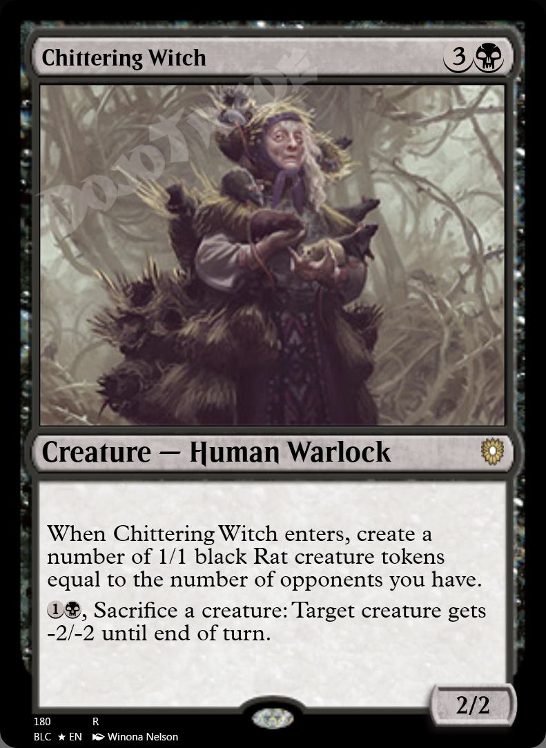 Chittering Witch FOIL