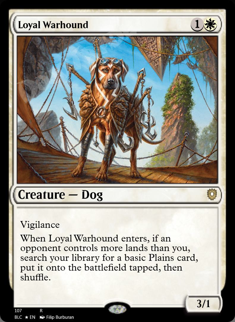 Loyal Warhound FOIL