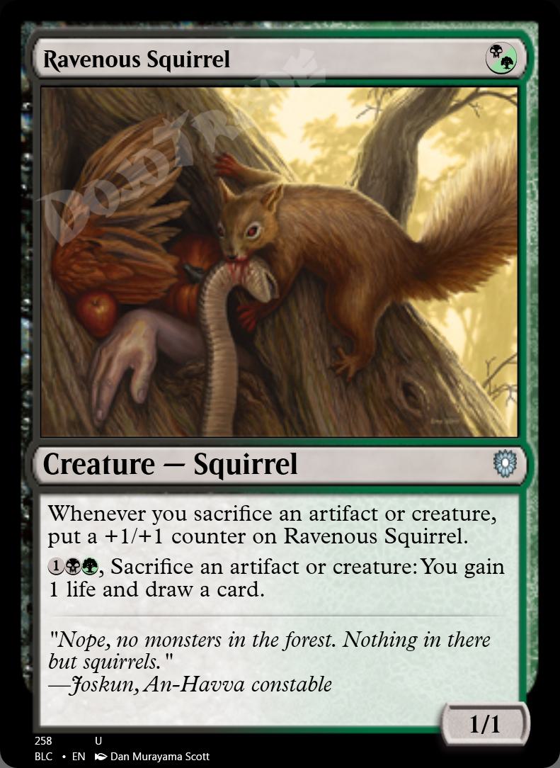 Ravenous Squirrel