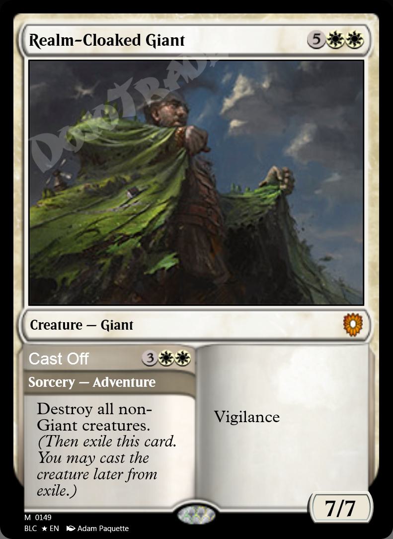 Realm-Cloaked Giant FOIL