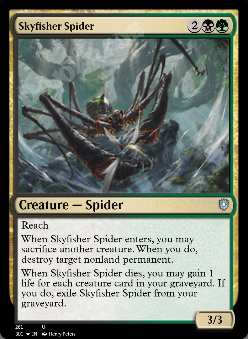 Skyfisher Spider FOIL