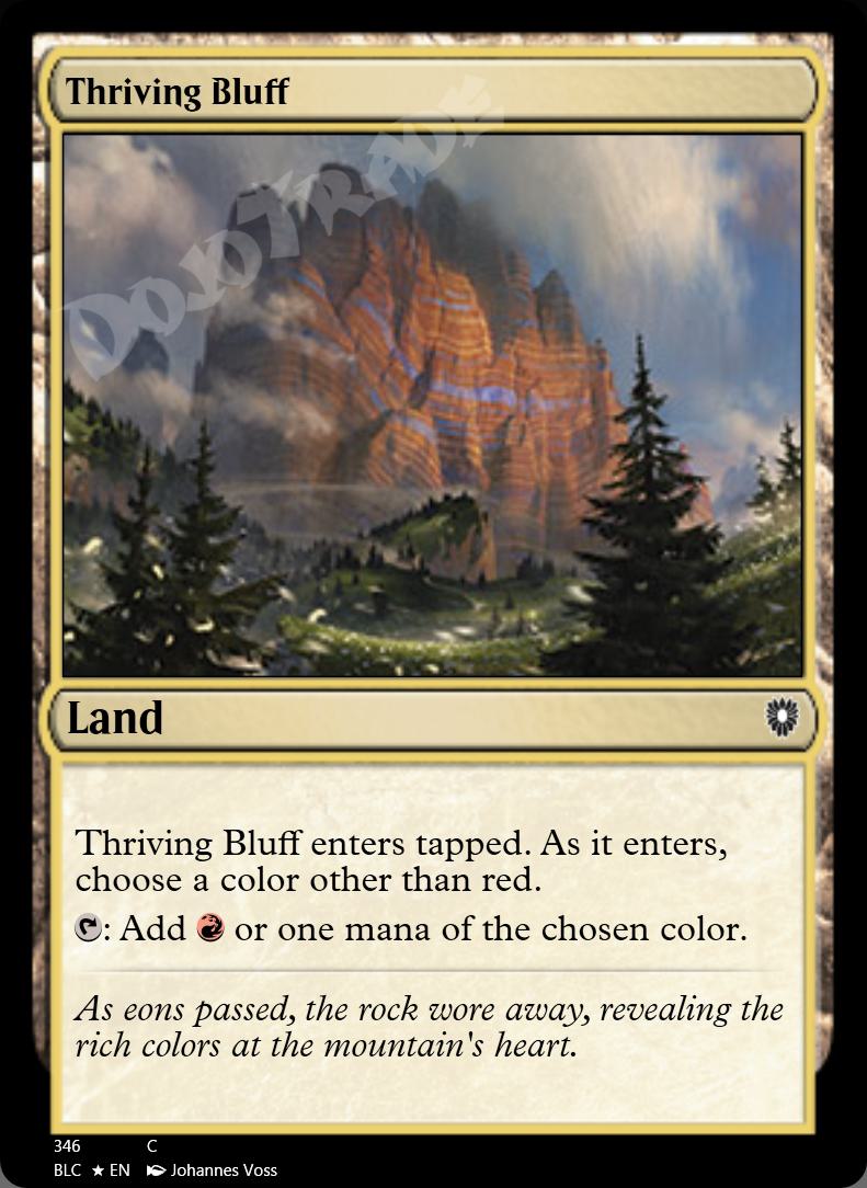 Thriving Bluff FOIL