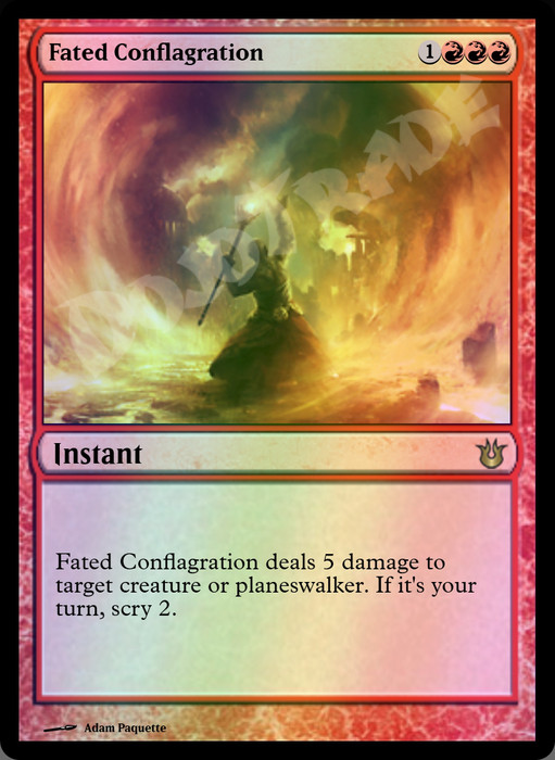 Fated Conflagration FOIL