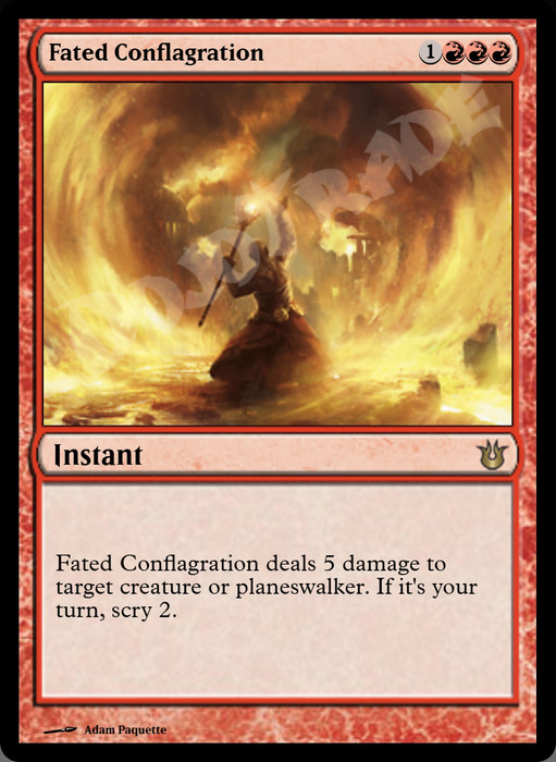 Fated Conflagration