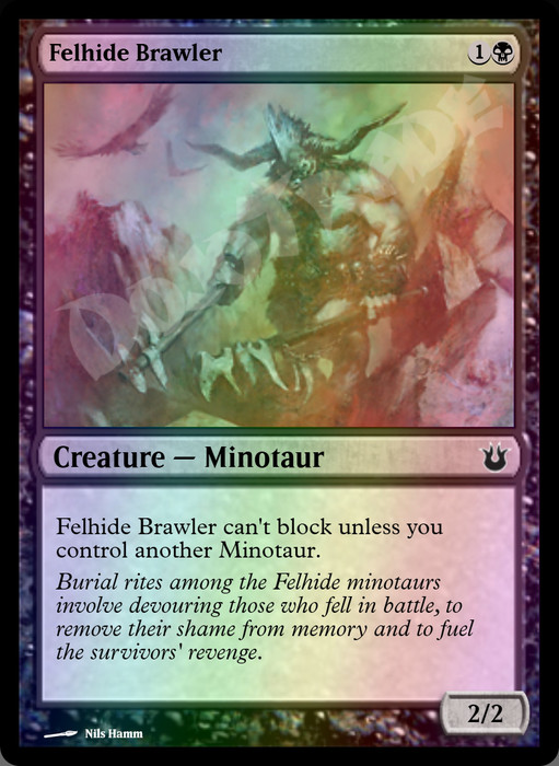 Felhide Brawler FOIL