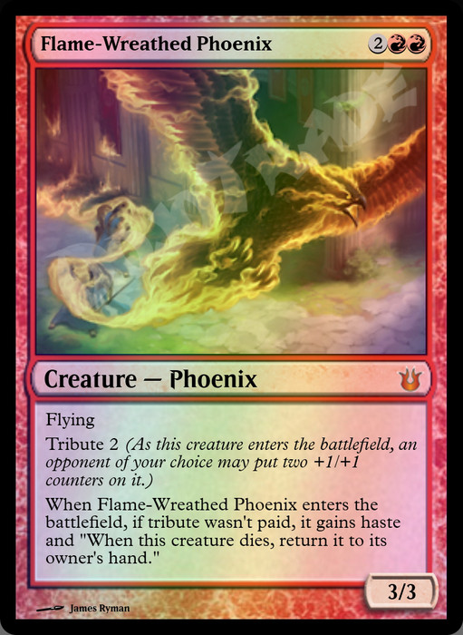 Flame-Wreathed Phoenix FOIL