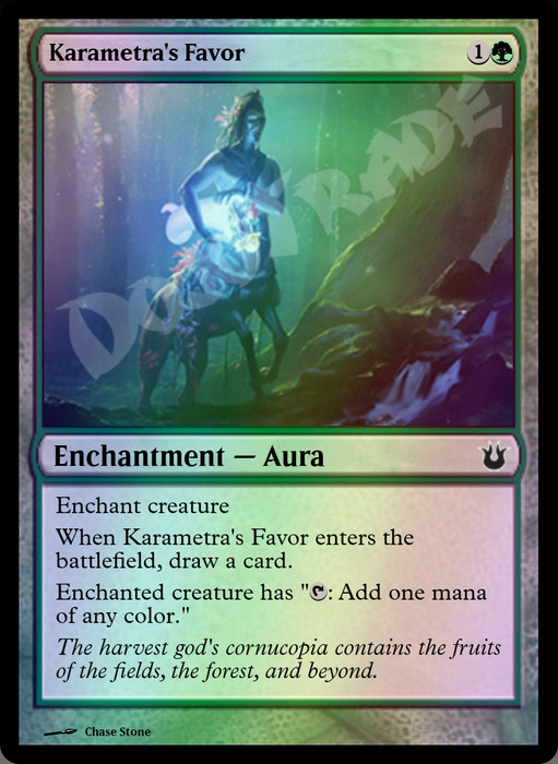 Karametra's Favor FOIL