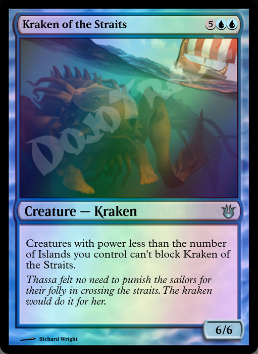 Kraken of the Straits FOIL