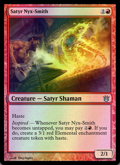 Satyr Nyx-Smith FOIL