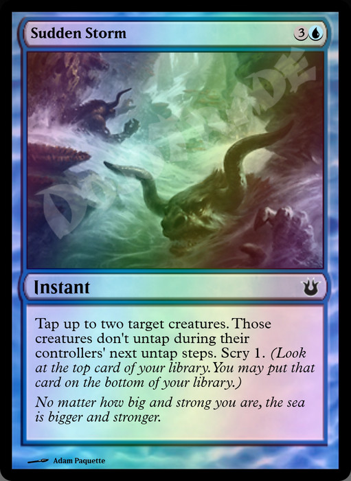 Sudden Storm FOIL