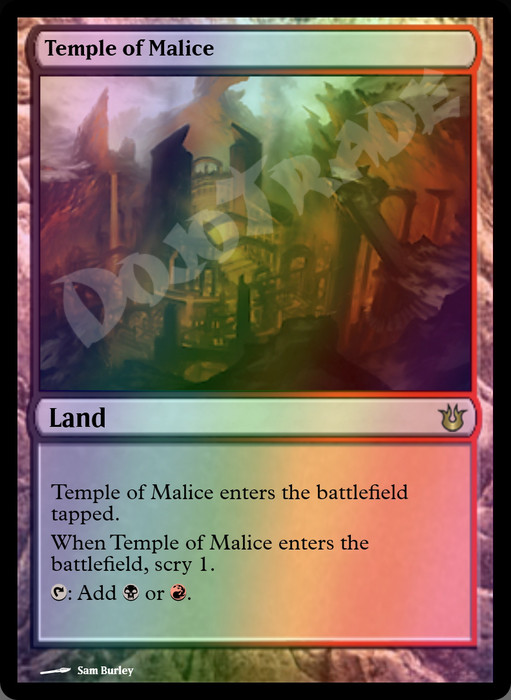 Temple of Malice FOIL