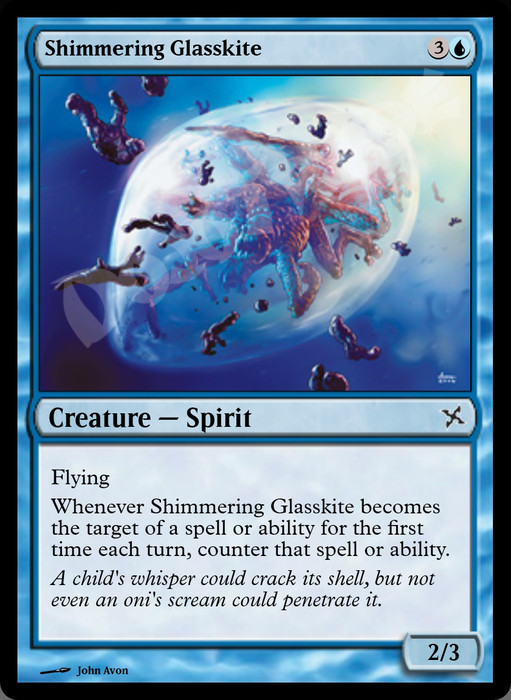 Shimmering Glasskite