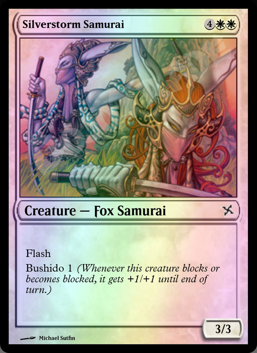 Silverstorm Samurai FOIL