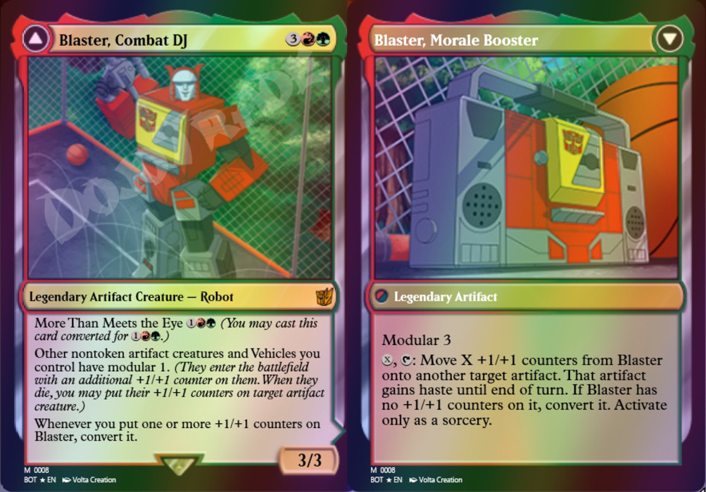 Blaster, Combat DJ FOIL