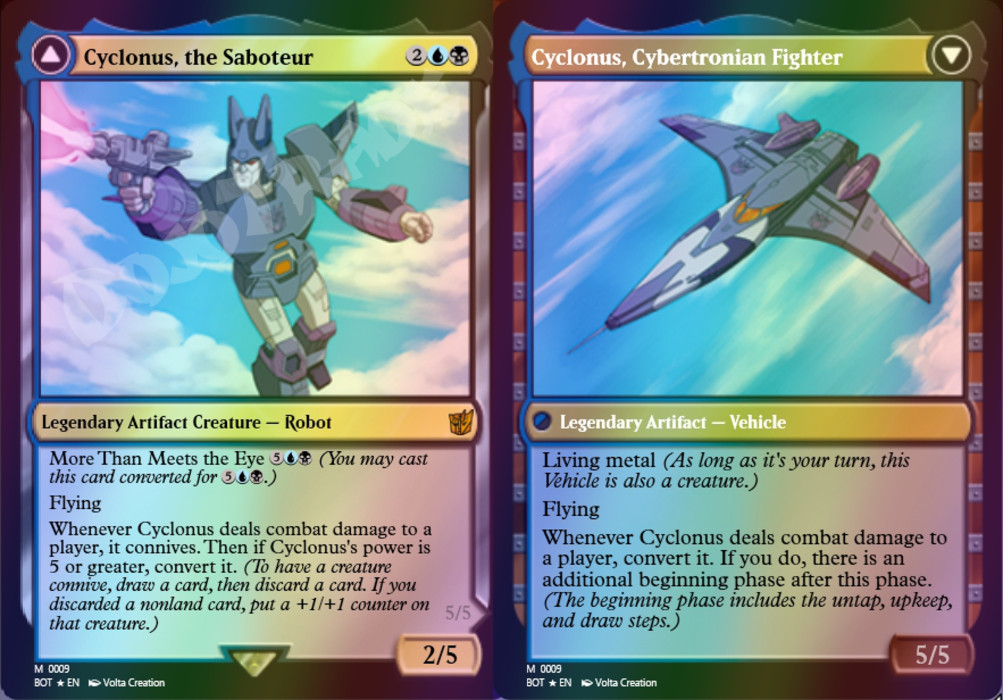 Cyclonus, the Saboteur FOIL