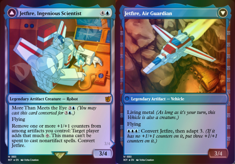 Jetfire, Ingenious Scientist FOIL