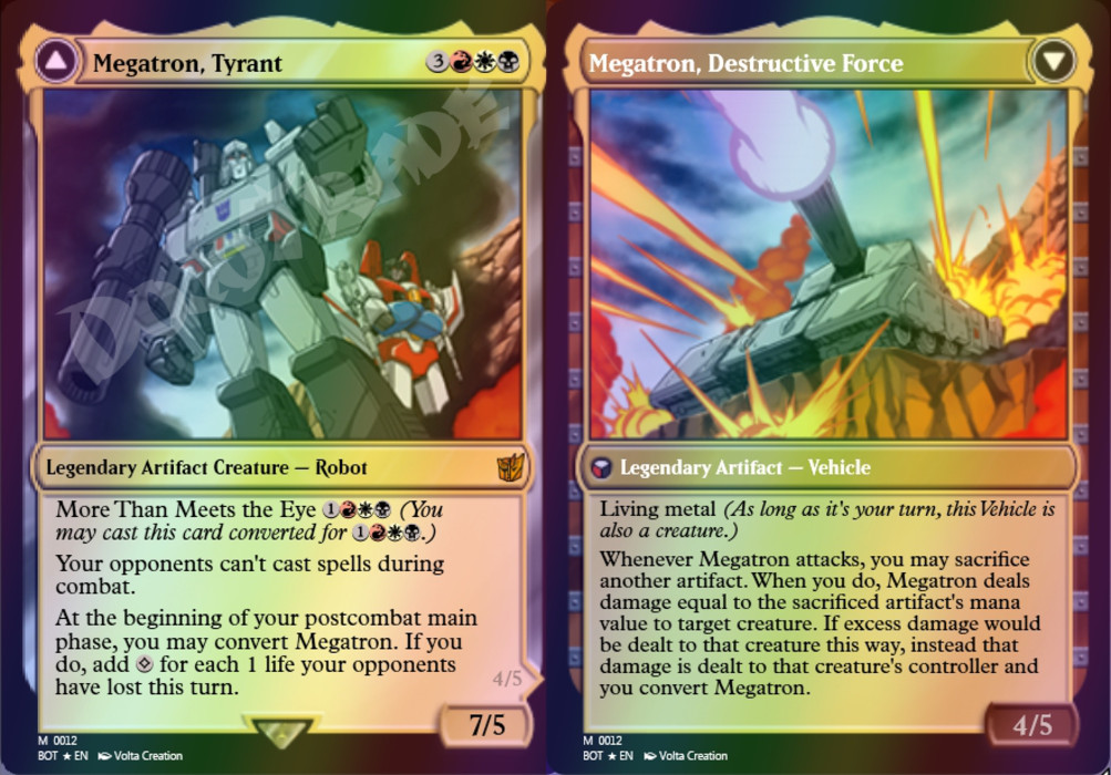 Megatron, Tyrant FOIL