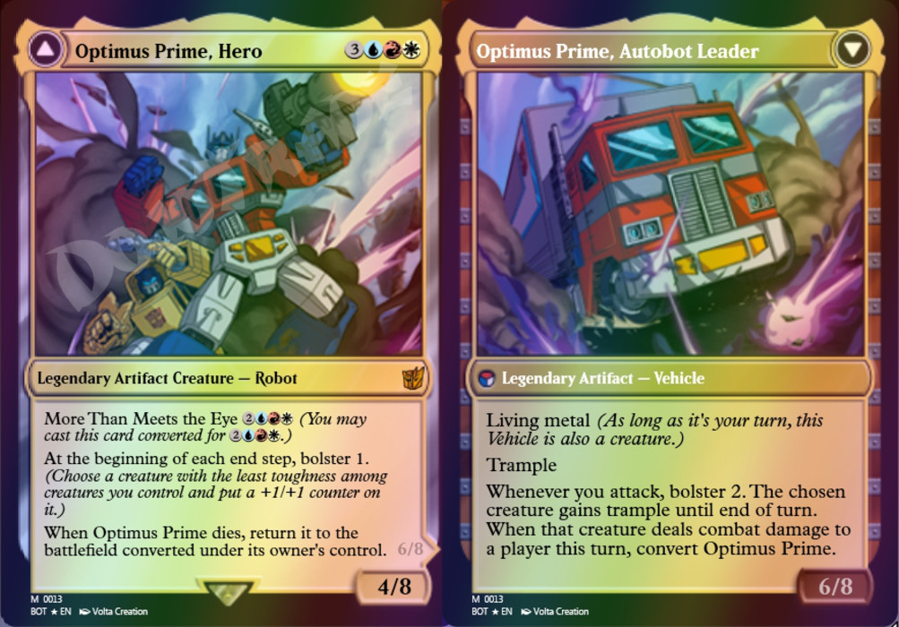 Optimus Prime, Hero FOIL