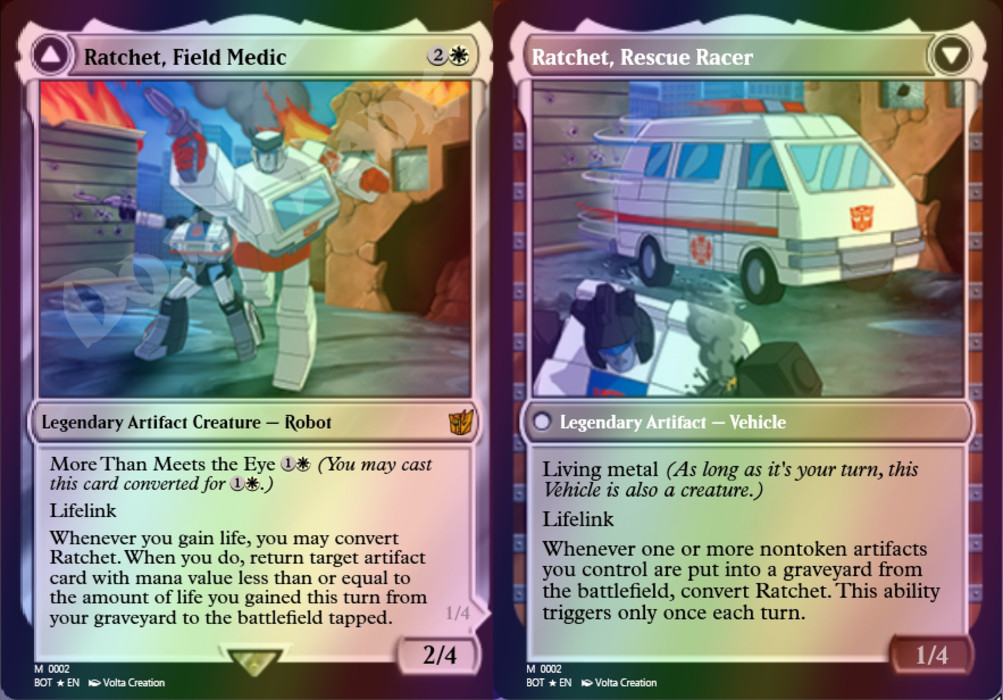 Ratchet, Field Medic FOIL