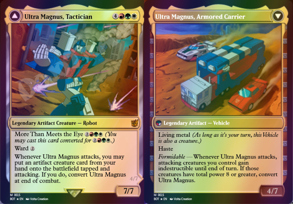 Ultra Magnus, Tactician FOIL