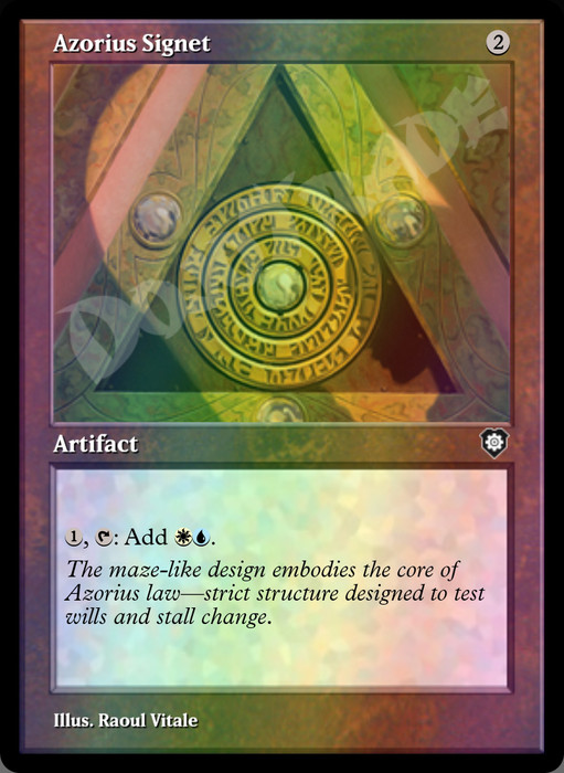 Azorius Signet FOIL