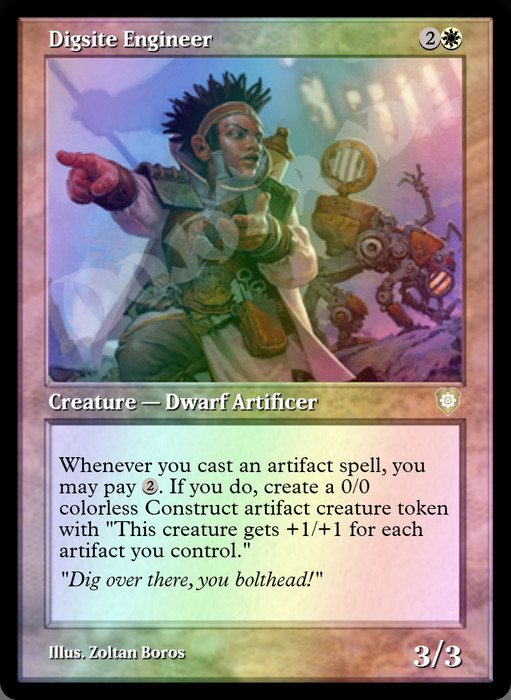 Digsite Engineer FOIL