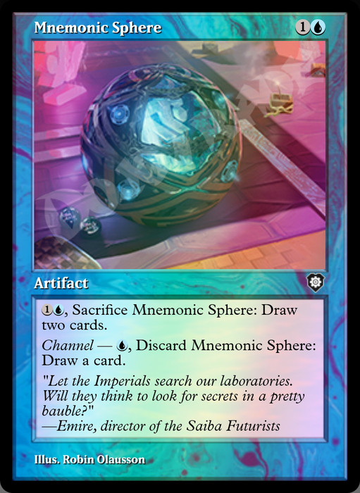 Mnemonic Sphere FOIL