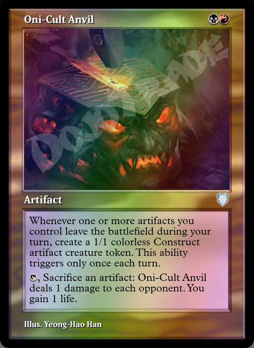 Oni-Cult Anvil FOIL