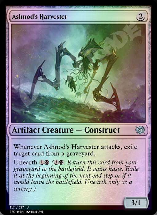 Ashnod's Harvester FOIL