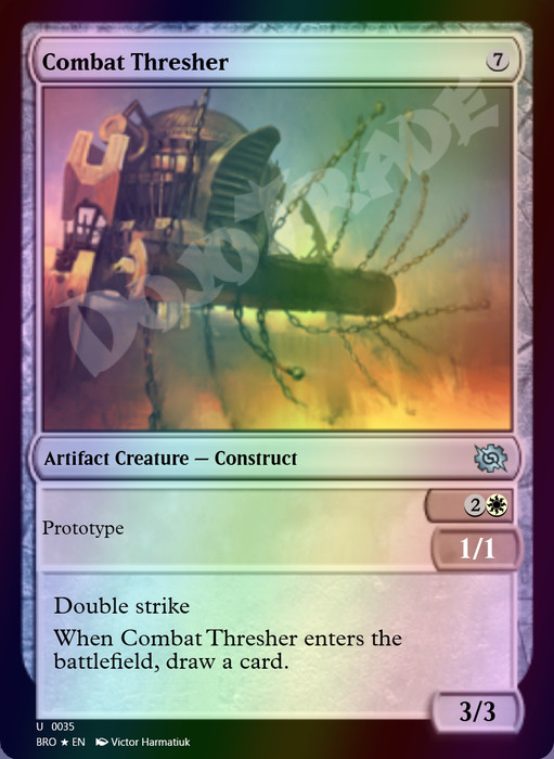 Combat Thresher FOIL