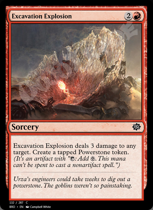 Excavation Explosion