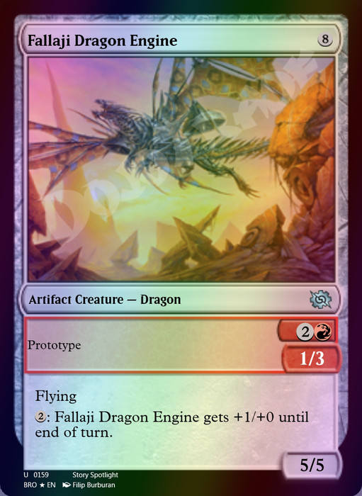 Fallaji Dragon Engine FOIL