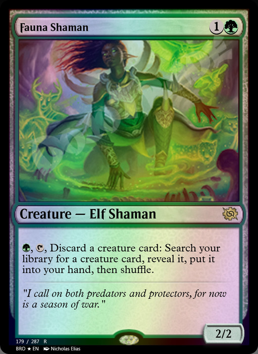 Fauna Shaman FOIL