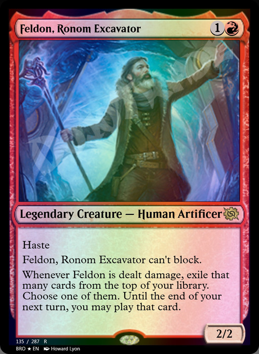 Feldon, Ronom Excavator FOIL