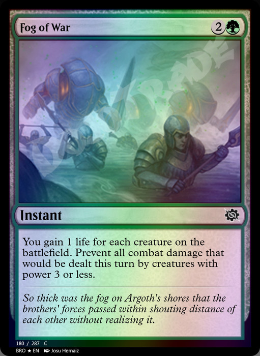 Fog of War FOIL