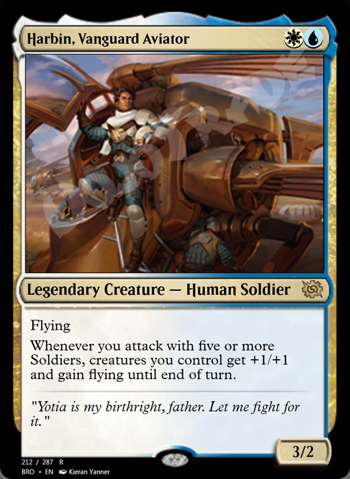 Harbin, Vanguard Aviator