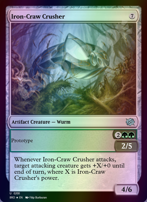 Iron-Craw Crusher FOIL