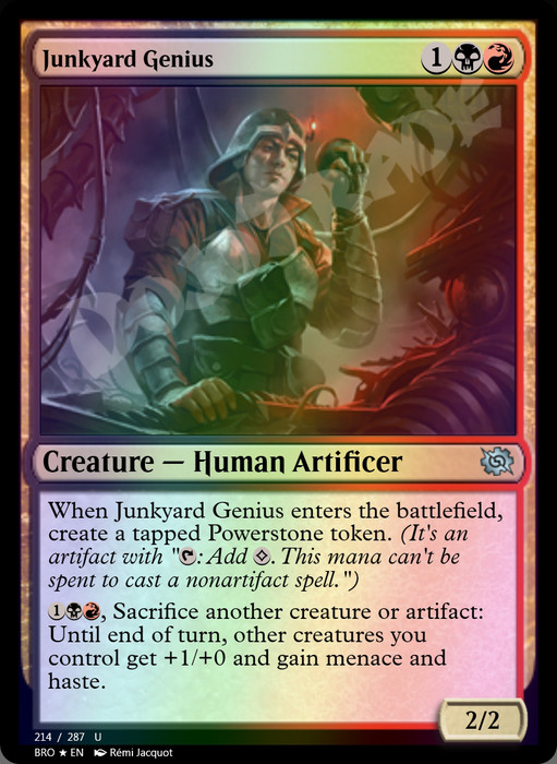 Junkyard Genius FOIL