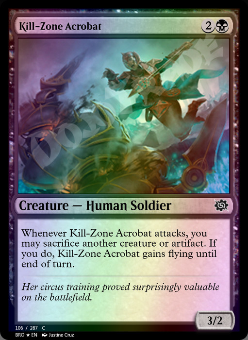 Kill-Zone Acrobat FOIL