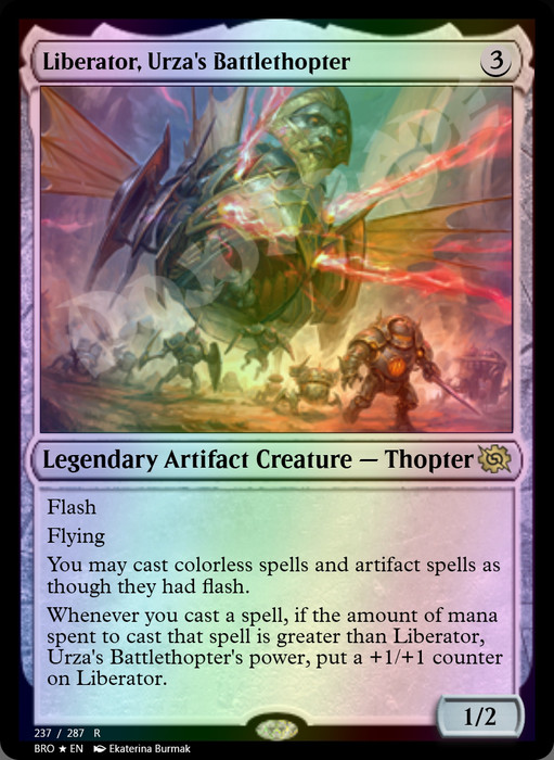 Liberator, Urza's Battlethopter FOIL