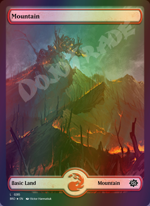 Mountain (#285) FOIL