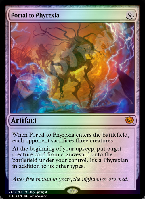 Portal to Phyrexia FOIL