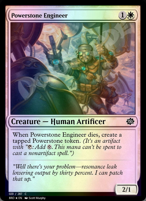 Powerstone Engineer FOIL