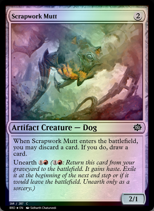 Scrapwork Mutt FOIL