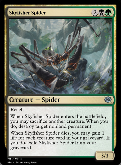 Skyfisher Spider