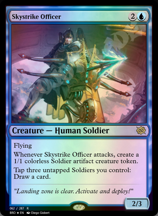 Skystrike Officer FOIL