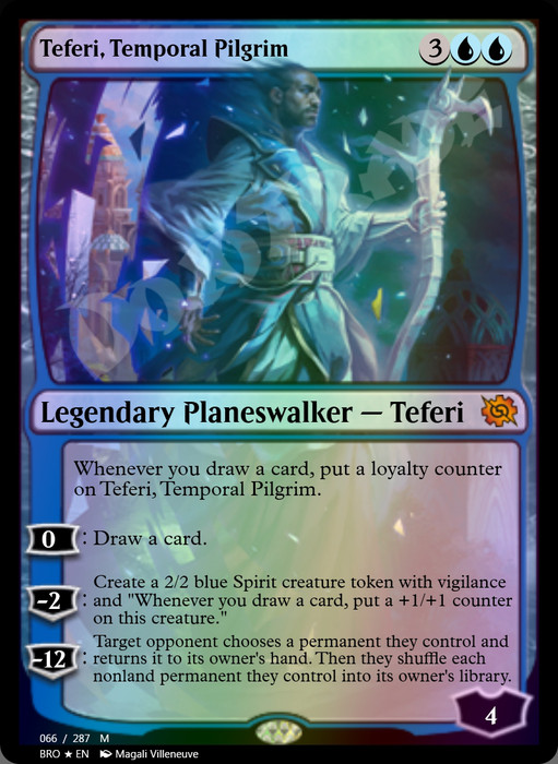 Teferi, Temporal Pilgrim FOIL