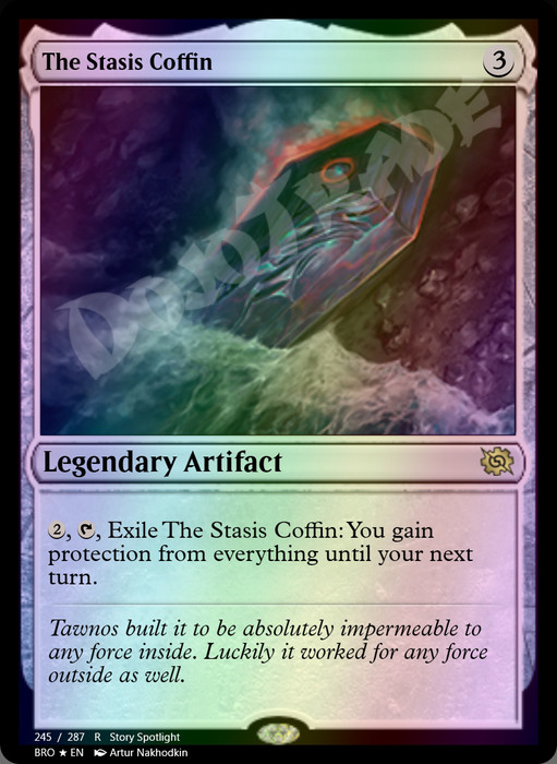 The Stasis Coffin FOIL