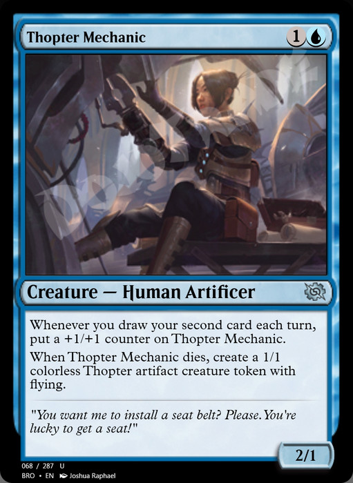 Thopter Mechanic