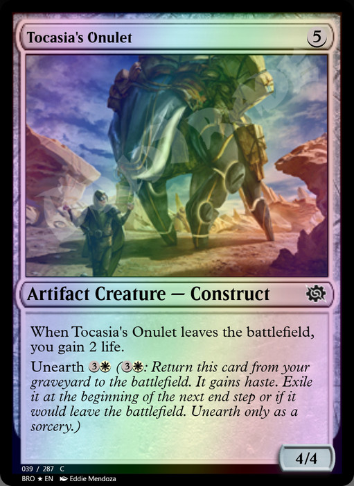 Tocasia's Onulet FOIL